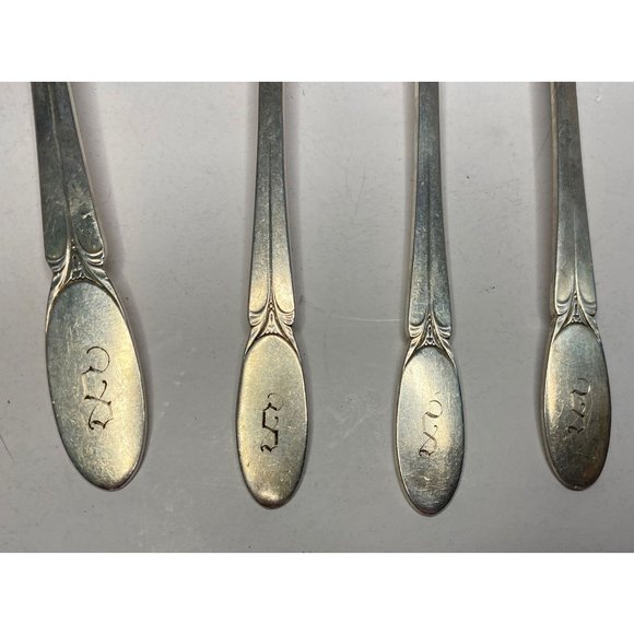 Vtg 1847 Rogers Bros Silverplate IS Replacement 8pc Set Restore Repurpose S Mono - Picture 4 of 7